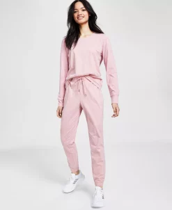 ID Ideology Women's Retro Recycled Jogger Pants, Created For Macy's 29 ID Ideology Women's Retro Recycled Jogger Pants, Created For Macy's -Anne Klein Sales Store 23232790 fpx