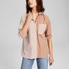 And Now This Women's Cotton Poplin Button-Up Shirt