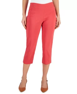 JM Collection Embellished Pull-On Capri Pants, Created For Macy's -Anne Klein Sales Store 23248118 fpx