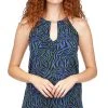 Michael Kors Women's Zebra-Print Chain Halter Top
