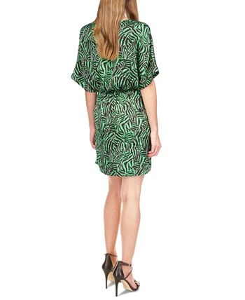 Michael Kors Women's Zebra-Print Tie Dress 2 Michael Kors Women's Zebra-Print Tie Dress - Image 2