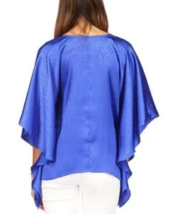 Michael Kors Women's Jacquard Handkerchief-Hem Top -Anne Klein Sales Store 23261867 fpx