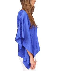 Michael Kors Women's Jacquard Handkerchief-Hem Top -Anne Klein Sales Store 23261868 fpx