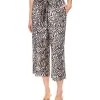 Michael Kors Women's Metallic Zebra-Print Pants