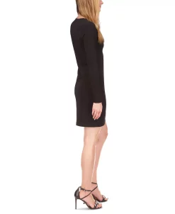 Michael Kors Women's Cut-Out Long-Sleeve Dress 6 Michael Kors Women's Cut-Out Long-Sleeve Dress -Anne Klein Sales Store 23262073 fpx