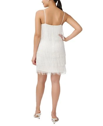 Adrianna Papell Tite Beaded Fringe Shift Dress 2 Adrianna Papell Tite Beaded Fringe Shift Dress - Image 2