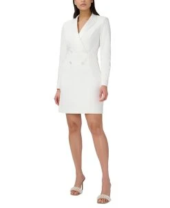 Adrianna Papell Women's Tuxedo Cocktail Sheath Dress