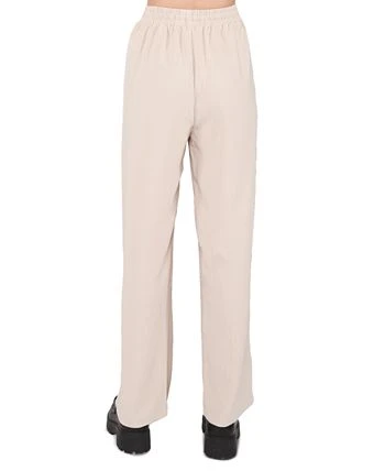 Black Tape Women's High-Rise Drawstring Wide-Leg Pants 2 Black Tape Women's High-Rise Drawstring Wide-Leg Pants - Image 2