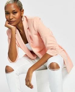 INC International Concepts Women's Menswear Blazer, Created For Macy's