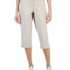 Karen Scott Women's Comfort Waist Capri Pants, Created For Macy's