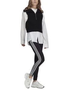 ADIDAS Women's High Waist Three Stripe Pull-On Leggings -Anne Klein Sales Store 23367930 fpx