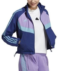 ADIDAS Women's Tiro Woven Zip-Up Drawstring Waist Track Jacket -Anne Klein Sales Store 23368688 fpx