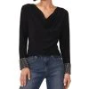 Vince Camuto Women's Long Sleeve Cowl Neck Top