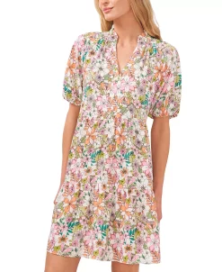 CeCe Women's Floral Baby Doll Dress -Anne Klein Sales Store 23399734 fpx