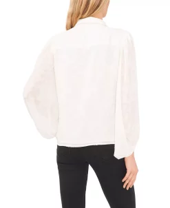 CeCe Women's Floral Button-Down Blouse -Anne Klein Sales Store 23405508 fpx