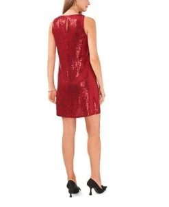 Vince Camuto Women's Sequin Dress With Keyhole -Anne Klein Sales Store 23475017 fpx