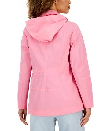 Charter Club Women's Water-Resistant Hooded Anorak Jacket, Created For Macy's 2 Charter Club Women's Water-Resistant Hooded Anorak Jacket, Created For Macy's - Image 2
