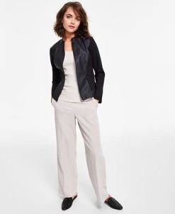 Alfani Women's Pull-On Wide-Leg Pants, Created For Macy's -Anne Klein Sales Store 23489023 fpx