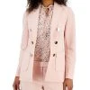 Anne Klein Women's Stretch Faux-Double-Breasted Jacket