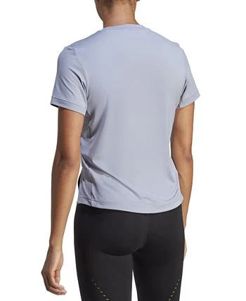 ADIDAS Women's Versatile Short-Sleeve Side-Slit Tee 2 ADIDAS Women's Versatile Short-Sleeve Side-Slit Tee - Image 2