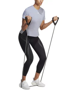 ADIDAS Women's Versatile Short-Sleeve Side-Slit Tee 7 ADIDAS Women's Versatile Short-Sleeve Side-Slit Tee -Anne Klein Sales Store 23531203 fpx