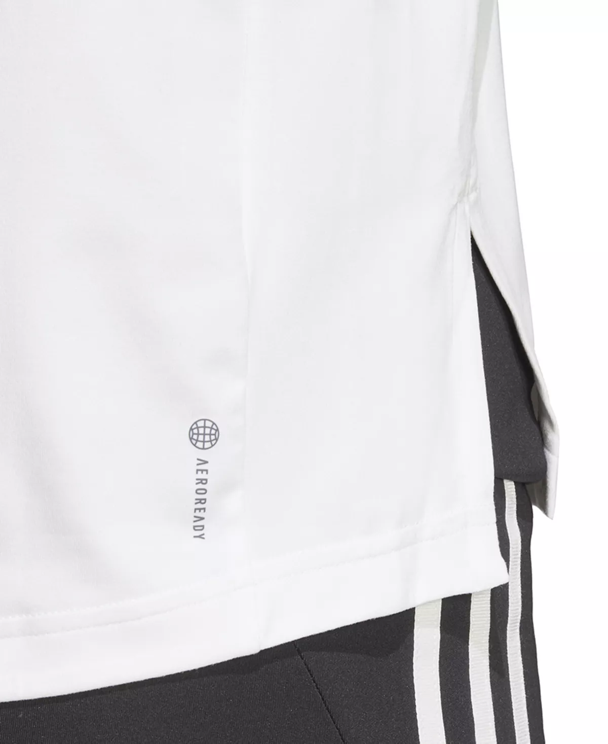 ADIDAS Women's Versatile Short-Sleeve Side-Slit Tee 5 ADIDAS Women's Versatile Short-Sleeve Side-Slit Tee - Image 5
