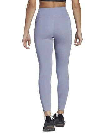 ADIDAS Women's Optime High-Waist 3-Stripe 7/8 Leggings 2 ADIDAS Women's Optime High-Waist 3-Stripe 7/8 Leggings - Image 2