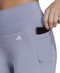 ADIDAS Women's Optime High-Waist 3-Stripe 7/8 Leggings 8 ADIDAS Women's Optime High-Waist 3-Stripe 7/8 Leggings -Anne Klein Sales Store 23531450 fpx
