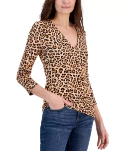 INC International Concepts Women's Ribbed Top, Created For Macy's 21 INC International Concepts Women's Ribbed Top, Created For Macy's -Anne Klein Sales Store 23532106 fpx