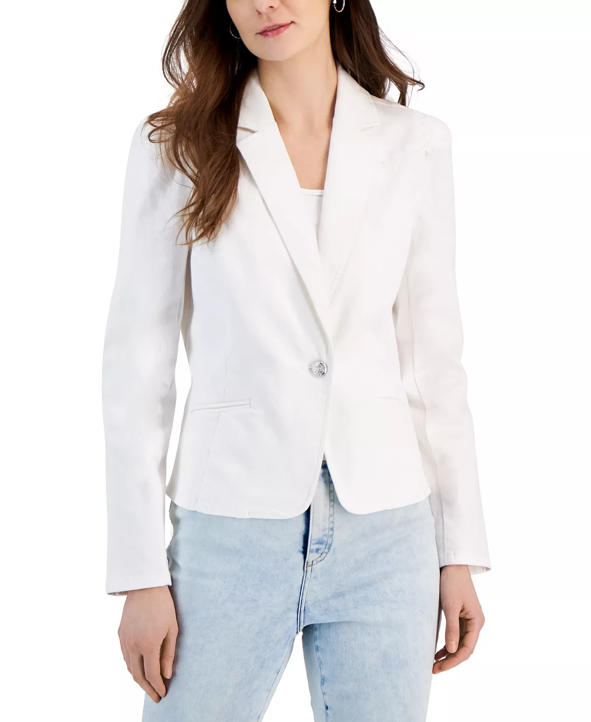 INC International Concepts Women's Puff-Sleeve Blazer, Created For Macy's 5 INC International Concepts Women's Puff-Sleeve Blazer, Created For Macy's - Image 5