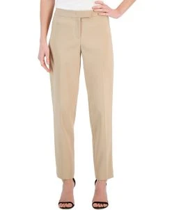 Anne Klein Women's Contour Stretch Tab-Waist Pants