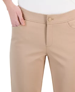 Anne Klein Women's Collection Compression Fly-Front Bootcut Pants -Anne Klein Sales Store 23542254 fpx