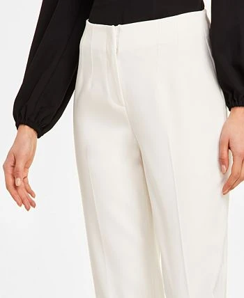 Anne Klein Women's Stretch Slim Hollywood-Waist Ankle Pants 3 Anne Klein Women's Stretch Slim Hollywood-Waist Ankle Pants - Image 3