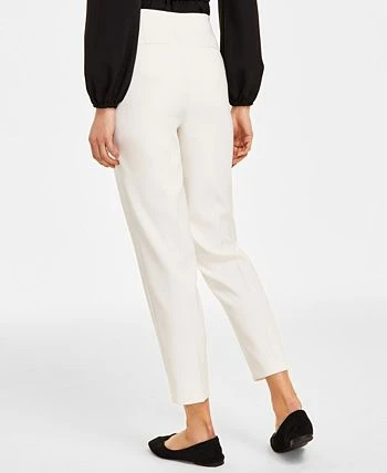 Anne Klein Women's Stretch Slim Hollywood-Waist Ankle Pants 2 Anne Klein Women's Stretch Slim Hollywood-Waist Ankle Pants - Image 2