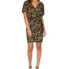 Michael Kors Women's Faux-Wrap Tie-Waist Dress, Regular & Petite
