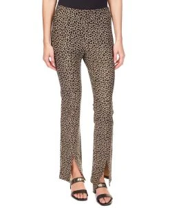 Michael Kors Women's Giraffe Split-Hem Leggings, Regular & Petite