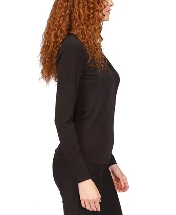 Michael Kors Women's Twist Keyhole Top, Regular & Petite 3 Michael Kors Women's Twist Keyhole Top, Regular & Petite - Image 3