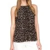 Michael Kors Women's Giraffe Pleated Chain Top