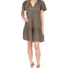 Michael Kors Women's Giraffe-Print Tiered Dress