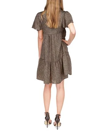 Michael Kors Women's Giraffe-Print Tiered Dress 2 Michael Kors Women's Giraffe-Print Tiered Dress - Image 2