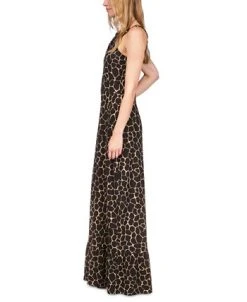 Michael Kors Women's Printed Necklace Maxi Dress 7 Michael Kors Women's Printed Necklace Maxi Dress -Anne Klein Sales Store 23556147 fpx