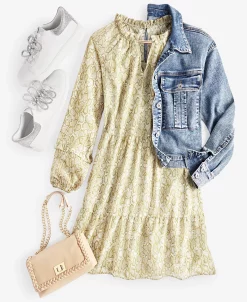 INC International Concepts Women's Cropped Denim Jacket, Created For Macy's -Anne Klein Sales Store 23560439 fpx