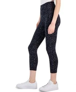 Style & Co Women's Printed High Rise Capri Pull-On Leggings, Created For Macy's -Anne Klein Sales Store 23567711 fpx