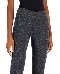 ID Ideology Petite Criss-Cross-Waistband Flare-Leg Pant, Created For Macy's -Anne Klein Sales Store 23568272 fpx