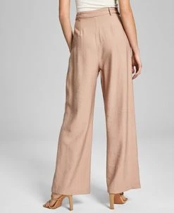 And Now This Women's High-Rise Wide-Leg Textured Trouser Pants 15 And Now This Women's High-Rise Wide-Leg Textured Trouser Pants -Anne Klein Sales Store 23568437 fpx