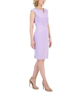 Kasper Notched-Neck Sheath Dress 11 Kasper Notched-Neck Sheath Dress -Anne Klein Sales Store 23568440 fpx 1