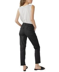 Sanctuary Women's Solid Peace Maker Frayed-Cuff Ankle Pants 7 Sanctuary Women's Solid Peace Maker Frayed-Cuff Ankle Pants -Anne Klein Sales Store 23596239 fpx