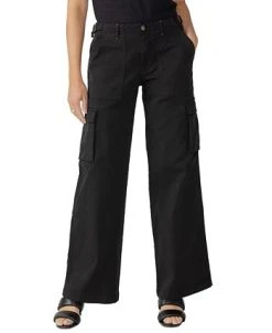 Sanctuary Women's Solid Reissue Straight-Leg Cargo Pants -Anne Klein Sales Store 23597447 fpx
