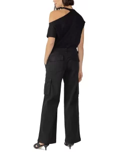 Sanctuary Women's Solid Reissue Straight-Leg Cargo Pants -Anne Klein Sales Store 23597448 fpx