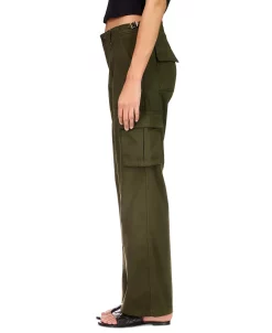 Sanctuary Women's Solid Reissue Straight-Leg Cargo Pants -Anne Klein Sales Store 23597452 fpx